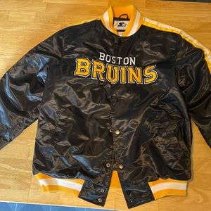 Boston bruins team jacket only worn a handful of times